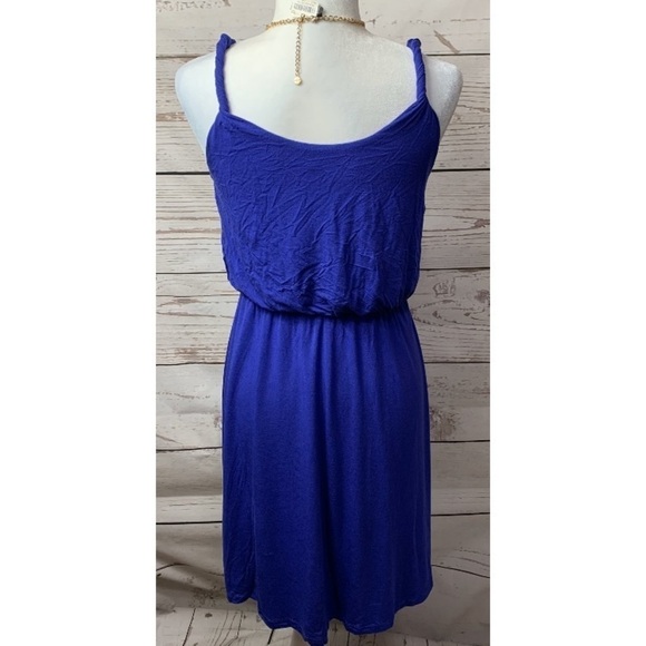 EUC Loft Royal Blue Rope Dress - Picture 4 of 6